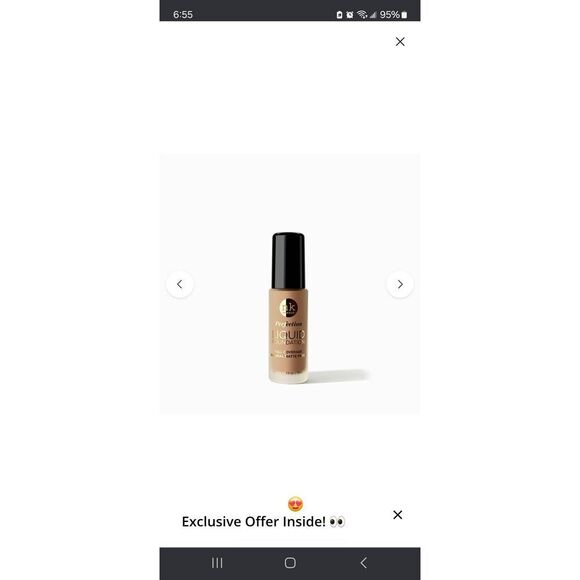 New Lot of 3 Sealed NK Makeup Perfection Liquid Foundation FFPF04 Warm Sand - Picture 1 of 4